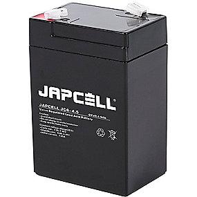 blybatteri terminaler mm 8 4 5ah 4 5 jc6-4 6v agm-batteri japcell