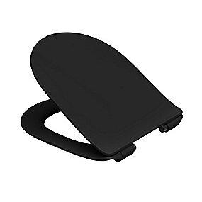 sort mat close soft med de toilets ii standard image