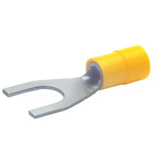 gaffelformet mm2 4-6 46237 din m5 pladekabelsko isoleret