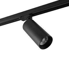 ip20 230v 20w sort 3-faset light track cct led m-spot