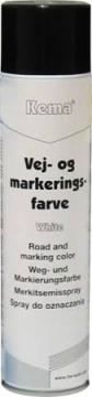 hvid spray vej og markerings kema