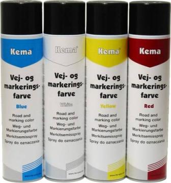 bl spray vej og markerings