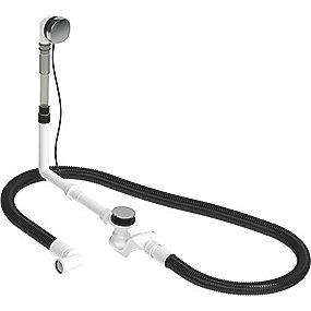 mm 450x80x480 krom badekar til t bss overl og af- t starck duravit