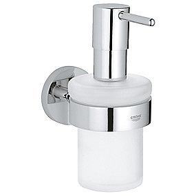 holder m forkr metal glas bedispenser s start grohe