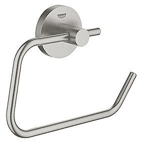 g l u supersteel metal toiletpapirholder start grohe