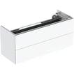 blank hvid mm 395 x 465 x 1045 kompakt skuffer to ndvask h til underskab one geberit