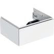 blank hvid mm 470 x 266 x 600 skuffe en ndvask h til underskab one geberit