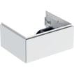 mat hvid mm 470 x 266 x 600 skuffe en ndvask h til underskab one geberit
