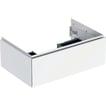 blank hvid mm 470 x 266 x 750 skuffe en ndvask h til underskab one geberit