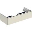 blankpol lakeret mm 470 x 266 x 1050 skuffe en ndvask h til underskab one geberit