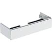 mat hvid mm 470 x 266 x 1200 skuffe en ndvask h til underskab one geberit