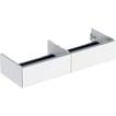 blank hvid mm 470 x 266 x 1350 skuffer to ndvask h til underskab one geberit