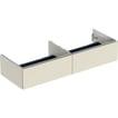 blankpol lakeret mm 470 x 266 x 1350 skuffer to ndvask h til underskab one geberit