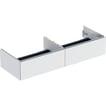 mat hvid mm 470 x 266 x 1350 skuffer to ndvask h til underskab one geberit