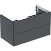 mat sort mm 470 x 504 x 900 skuffer to ndvask h til underskab one geberit