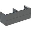 mat lava 470 x 504 x 1350 skuffer fire ndvask h til underskab one geberit