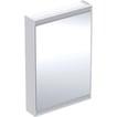 alu hvid cm 60 x 90 g v ge l 1 comfortlight med spejlskab one geberit