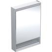 alu cm 60 x 90 g v venstre ngsler h ge l 1 comfortlight og underhylde med spejlskab one geberit