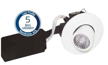 downlight large profile low til kelvin 3000 i front st l - 7131 nordtronic