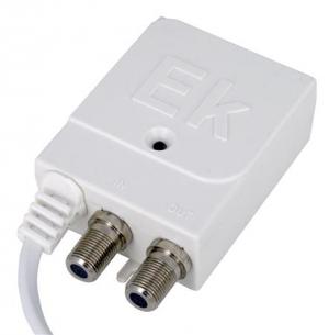 hvid f-connector udgange 1 150ma 24vdc g antenneanl til netdel dkt