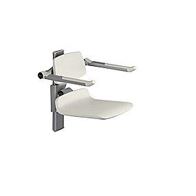 hvid opklappelig er n arml og de s n arml og ryg- med plus jderegulerbart h manuelt 450 de bruses pressalit