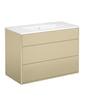 beige mm 400 x 800 x 550 ndvask h og skuffer 2 med t bels m graphic gustavsberg
