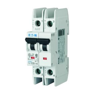 ul489 2-moduler 15ka 2-pol 16a d-karakteristik mcb automatsikring