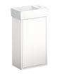 hvid mm 645 x 220 x 360 venstre hh ndvask h med t bels m small artic gustavsberg