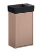 sort peach mm 645 x 220 x 360 venstre hh ndvask h med t bels m small artic gustavsberg