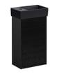 sort askefiner sort mm 645 x 220 x 360 jre h hh ndvask h med t bels m small artic gustavsberg