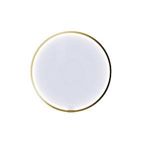 messing rstet b cm 75 lysstyring med moon rammespejl dansani