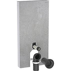 beton-look j stent cm 101 ende gulvst til cisternemodul plus monolith geberit