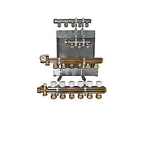 3vv 5kv 6gv - brugsvand og gulvvarme med monteret skaktplade