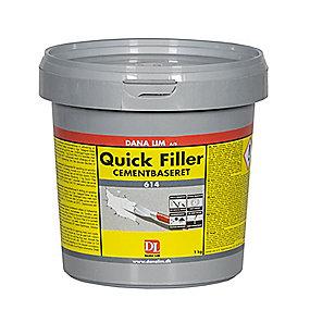 pulver-spartelmasse cementbaseret rdende hurtigh 614 1kg filler quick lim dana