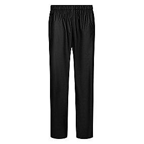 sort l str kvalitet pu i regnbukser recycled e lyngs