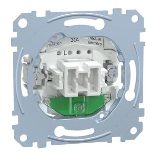 10a tangent uden indsats lampe med korrespondanceafbryder merten