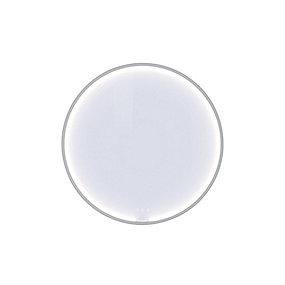 mat hvid cm 75 lysstyring med moon rammespejl dansani