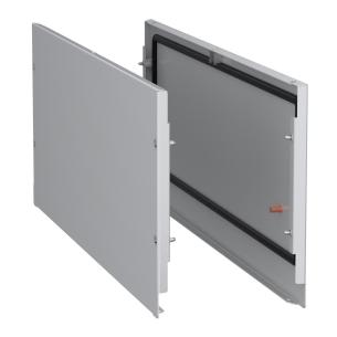 2 med t s 7035 ral d800mm skinnekammer til sfn panelset plade side