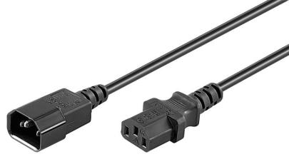 5m 0 c13-c14 mellemkabel powerkabel