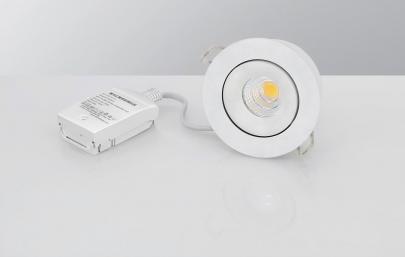 ac-chip lm 470 230v hvid 6w led md-70 downlight malmbergs