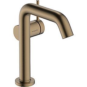 pvd bronze rstet b bundventil op push med coolstart fine 150 ndvaskarmatur h s tecturis hansgrohe