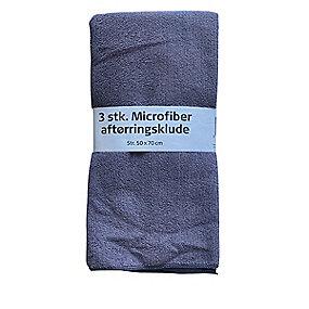 stk 3 a pakke stor 50x70cm microfiberklude