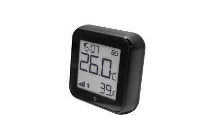 luftfugtighedssensor temp- wifi - 3 gen black matte t h plus shelly