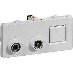 modul 2 td301 hvid se slutd rj45 radio tv antenneudtag fuga lk