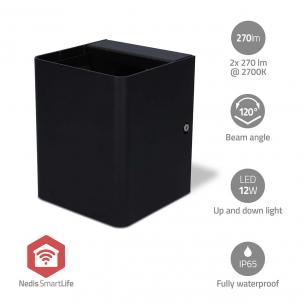 ios android aluminium k 2700 hvid varm rgb w 4 12 0 3 zigbee lm 270 x 2 lys rs udend smartlife nedis