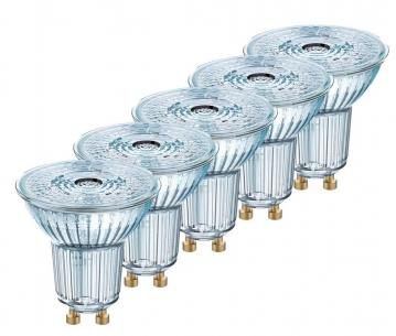 pak 5 - 35w mpbar d 36 lumen 230 gu10 930 4w 3 par16 led parathom ledvance