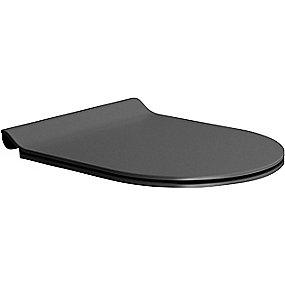 sort mat softclose med de toilets slim gsi