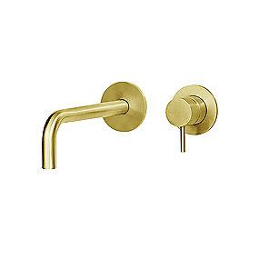 messing pvd rstet b tud 190mm indbygning til sampak ndvaskarmatur h line d qtoo