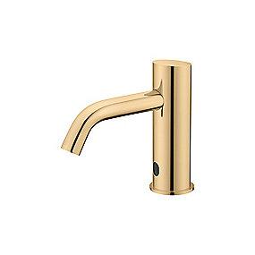 704342900 flexbox husk messing pvd poleret bordmontering til ringsfri ber ndvaskarmatur h sensor line d qtoo