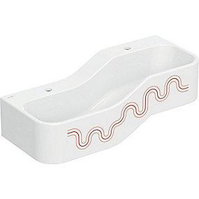 venstre til vask lavere vaskepladser to med vaskekumme og lege- bambini geberit